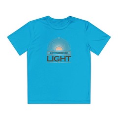 Youth Christian Athletic Shirt Boys Girls Gym Sports Performance Tee