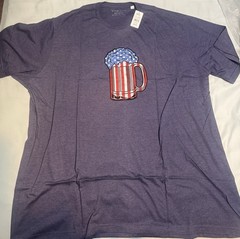 True Nation Beer American Flag Graphic tee DXL- 6XLT NWT