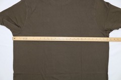 Wrangler Men’s Brown 2XL Pocket Tee Cotton Crew Neck Medium Weight