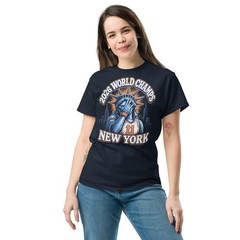 New York World Champs Shirt 2026 NY Basketball Brunson Tee
