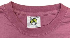 Life Is Crap • Out Of Wine • Humorous Sign & Wine Glass T-shirt Size Large Pink