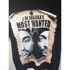 Vintage Pro Club Super Heavy Tupac Snoop Dogg 2 Of Amerikas Most Wanted Mens L