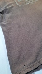 *Holes* 2 Genuine Dickies T-Shirts Mens L 42 44 Round Neck Graphic Tees