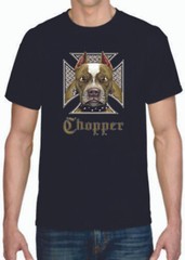 Adult DryBlend® T-Shirt – ( CHOPPER – BIKER / CHOPPER / PIT BULL)