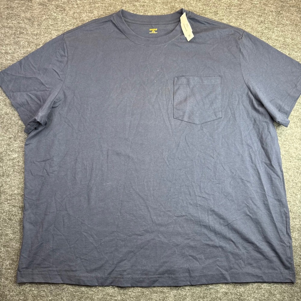 Brahma Work Tee Men 4XL Blue Short Sleeve Pocket T-Shirt NWT