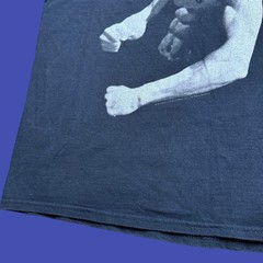 Bruce Lee Photo Portrait T Shirt Medium Black Action Movie Legend Y2K Cotton