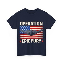 Operation Epic Fury Shirt, USA Flag Patriotic T-Shirt