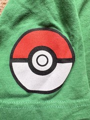 Nintendo Pokemon x Splatoon Short Sleeve Crew Neck Official Seal Graphic Tee XXL