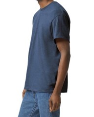 NEW First Quality XL Gildan Heavy Cotton Heather Navy Adult Short Sleeve Tee.