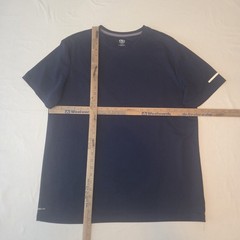 Athletic Works DriWorks Mens Size Large Blue T-Shirt