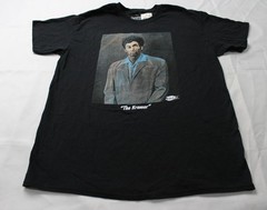 Seinfeld Unisex Adult’s The Kramer Graphic Crew Neck T-Shirt EH6 Black Large NWT
