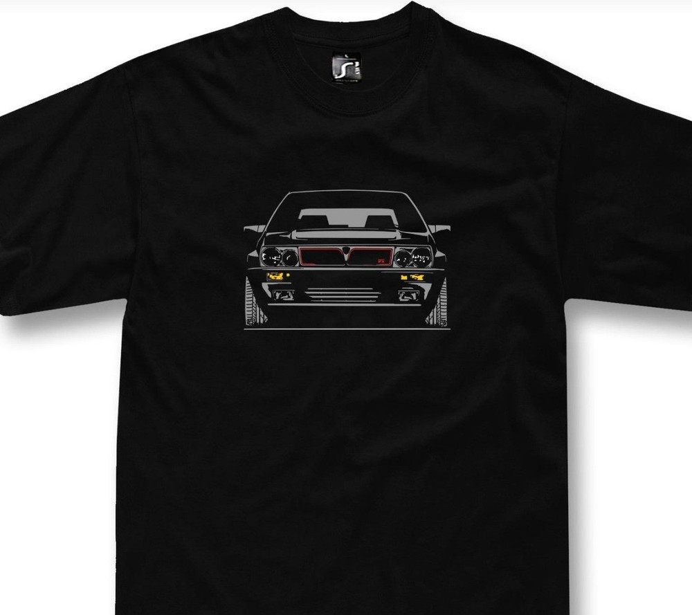 For Lancia Delta HF Fans Classic Rally Full 16V Turbo T-Shirt