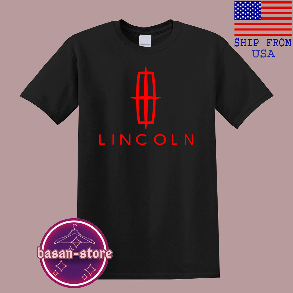 Lincoln Classic Car Men’s Black T-Shirt Size S-5XL
