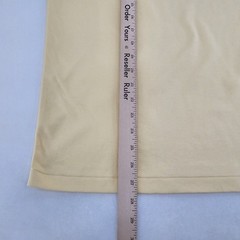 Polo Ralph Lauren Custom Slim Fit Soft T-shirt Pony Logo Mens LARGE L Yellow NEW