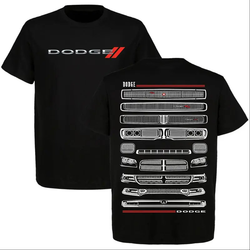 Charger Front End Evolution T-Shirt Vintage Mopar Muscle Car Graphic Tee Classic