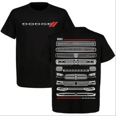 Charger Front End Evolution T-Shirt Vintage Mopar Muscle Car Graphic Tee Classic