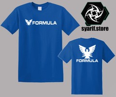 Formula Boats Speed Powerboat Automotive Men’s Black Blue T-Shirt Size S-5XL