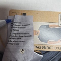 Hanes Archroma Blue Pocket T-Shirt Men’s Large Slub Cotton Crew Neck Casual…