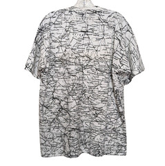 New Vintage Germany Map SCREEN STARS USA T Shirt XL All Over Print Puff Graphic