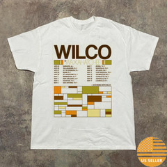 Wilco Waxahatchee Band Spring 2025 Tour T Shirt Full Size S-5XL