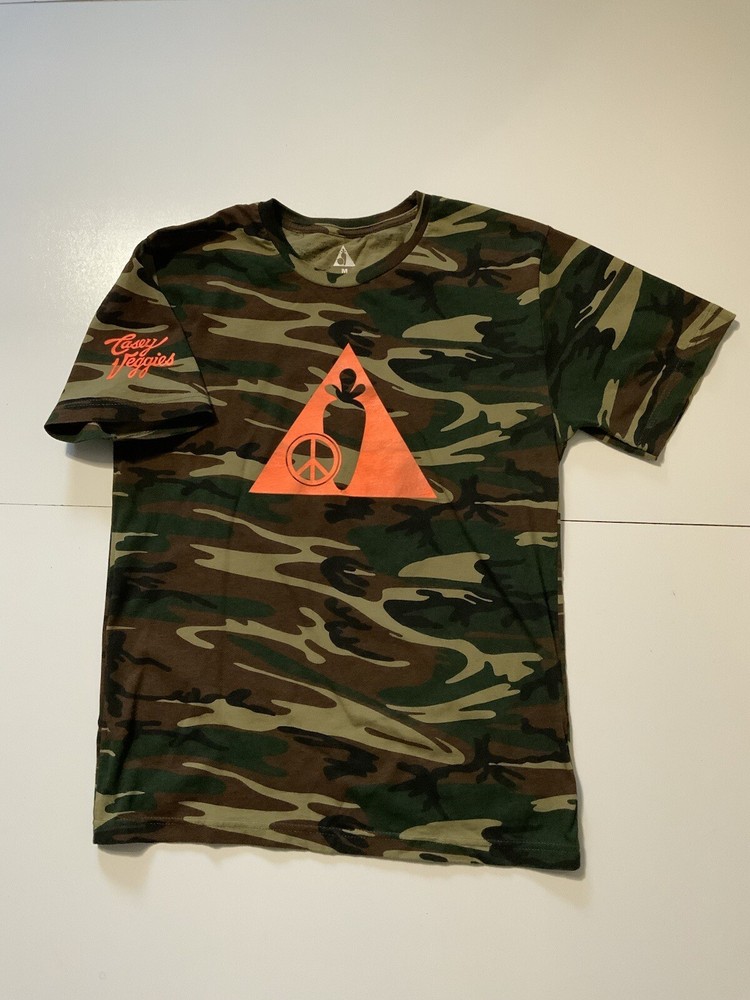 Casey Veggies The High Road Summer Tour 2016 Camouflage Concert T-Shirt Sz. M