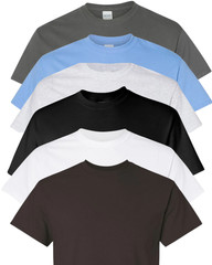 Gildan Men’s 5000 Heavy Cotton T-Shirt Multiple Colors & Sizes, Crew Neck