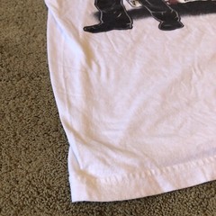 Notorious BIG TShirt White Womens Large Life After Death Brooklyn Mint Rook AsIs