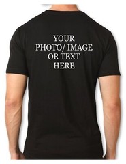Personalized T-shirt with Your Image/ Photo and/ or Text