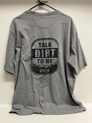 Duluth Trading Co Talk Dirt To Me Longtail T Gray T Shirt Size XL Relaxed Fit
