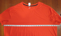 All In Motion Orange T-Shirt Mens Size XL Chest 49 Short Sleeve 318-32195