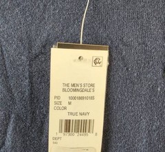 The Men’s Store at Bloomingdale’s Cashmere Blend Sweater Tee M True Navy S/S