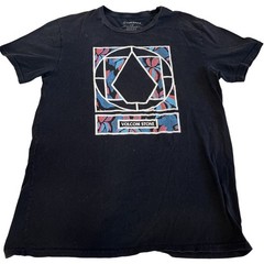 Volcom Mens Graphic Logo T Shirt Black Size Large Skate Streetwear Cotton Tee