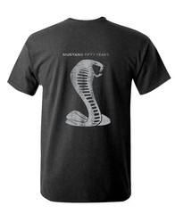 Cobra Mustang 50 Years FORD Cotton Unisex T-shirt
