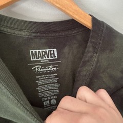 Primitive Shirt Mens XL Green Black Wash Marvel Dr Doom Doctor Doom Foil Graphic