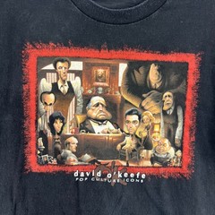Vintage David O’ Keefe Large Mens Large Godfather Art Pop Culture Streetwear