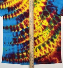 Handmade Tie Dye Adult Unisex T-Shirt Size Large Multicolor Tee New