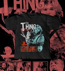 The Thing 1982 Movie T-Shirt – R.J. MacReady Graphic Tee, Horror Movies Tees