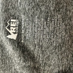 rei co-op Men’s Large Heather Green Graphic Cactus Tee Performance Shirt