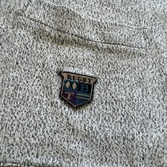 Vintage Trader Bay Shirt Mens S Striped Gray 90s 80s Streetwear Skater Rugby