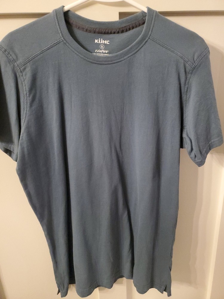 KUHL BRAVADO TSHIRT BLUE DUSK SMALL BRAND NEW