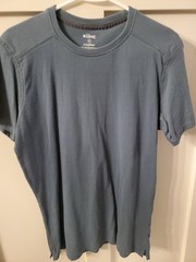 KUHL BRAVADO TSHIRT BLUE DUSK SMALL BRAND NEW