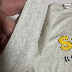 Best Tag VTG Graphic TEE, 50/50, USA, Smiley, Gray, Male/Female, Large