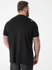D555 Duke Big Mens Guitar Printed T-Shirt Black Plus Size 2XL-10XL (601908)