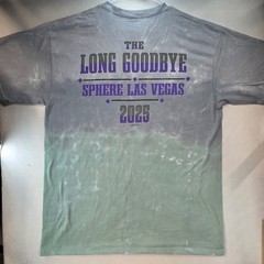Eagles The Long Goodbye Sphere Las Vegas 2025 Tour Shirt Liquid Blue XL Tie Dye