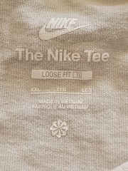 Nike Water, Fire, Earth Light Bone Graphic T Shirt FB9813-072 Size XXLarge