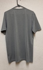 Vuori Gray Zephyr T Shirt Tee Performance Stretch Crew Neck V191 Sz L