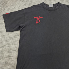 Pro Athletic Shirt Mens 2XL Black Unforgiven 1821 Renegades MC Biker Graphic Tee