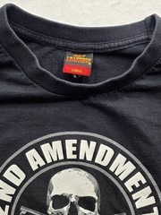 Hot Leathers Men’s Black 2nd Amendment Homeland Security T-Shirt. Size L