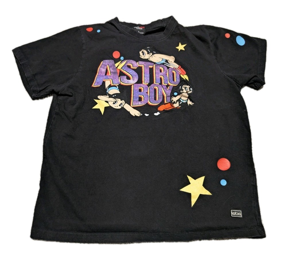 Astro Boy Mens Large Lotka Anime Red Boots American Thunder Anime T-Shirt Tee