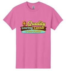Quality Learning Center Men’s T-Shirt We are Still Learning USA New Gift Tee
